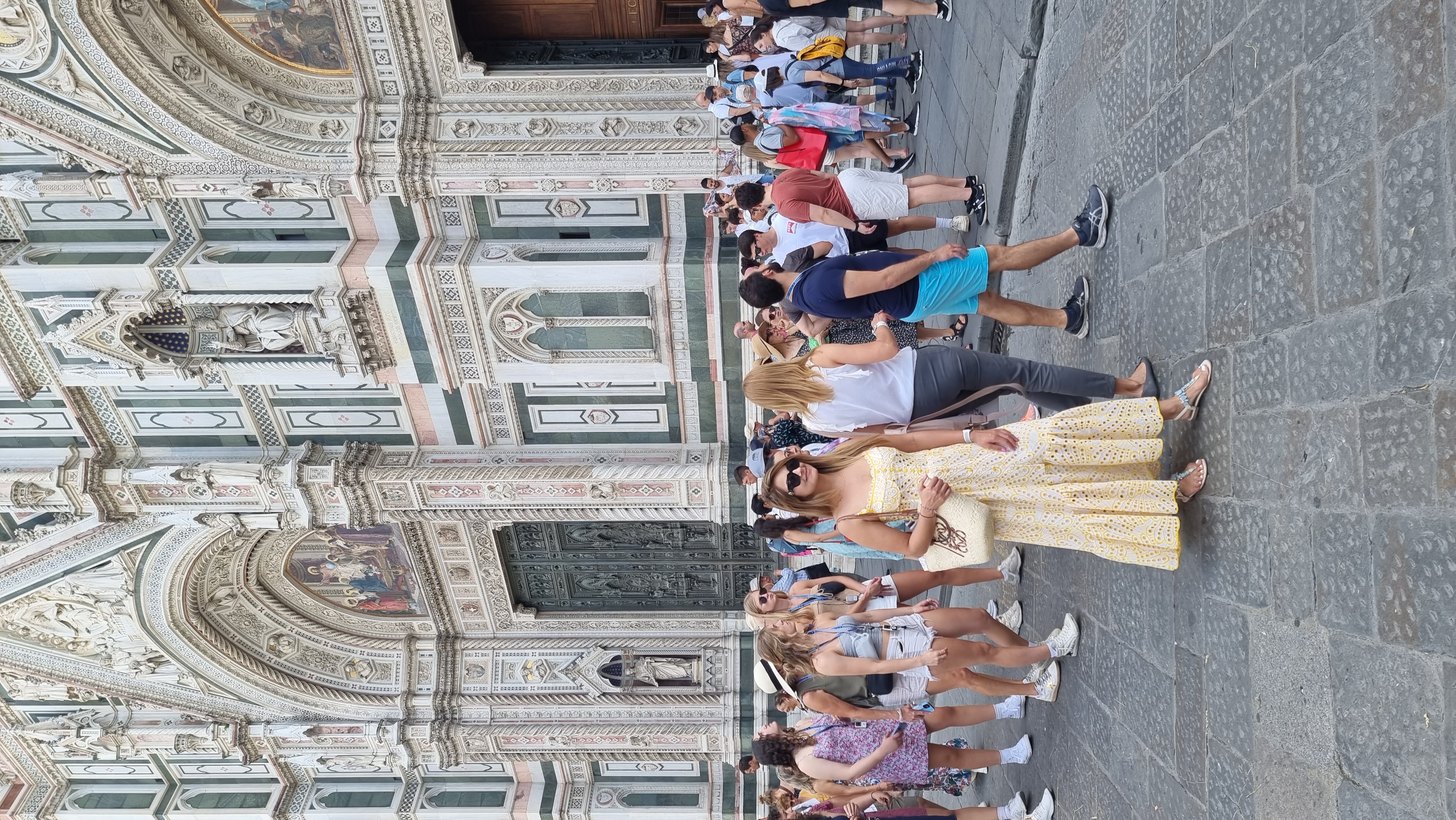 Nishka Rangwani at the Duomo, Florence